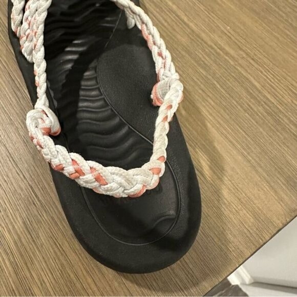 Walkuu Women's Crochet Summer Essentials Lightweight Slingback Sandals Size 11 - Picture 5 of 9